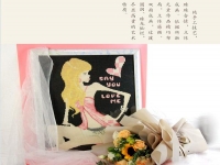 《Say you love me》這款勵(lì)志珠珠繡，歐美市場(chǎng)上很受歡迎！